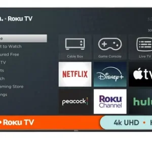 Pantalla JVC UHD 4K de 55”
